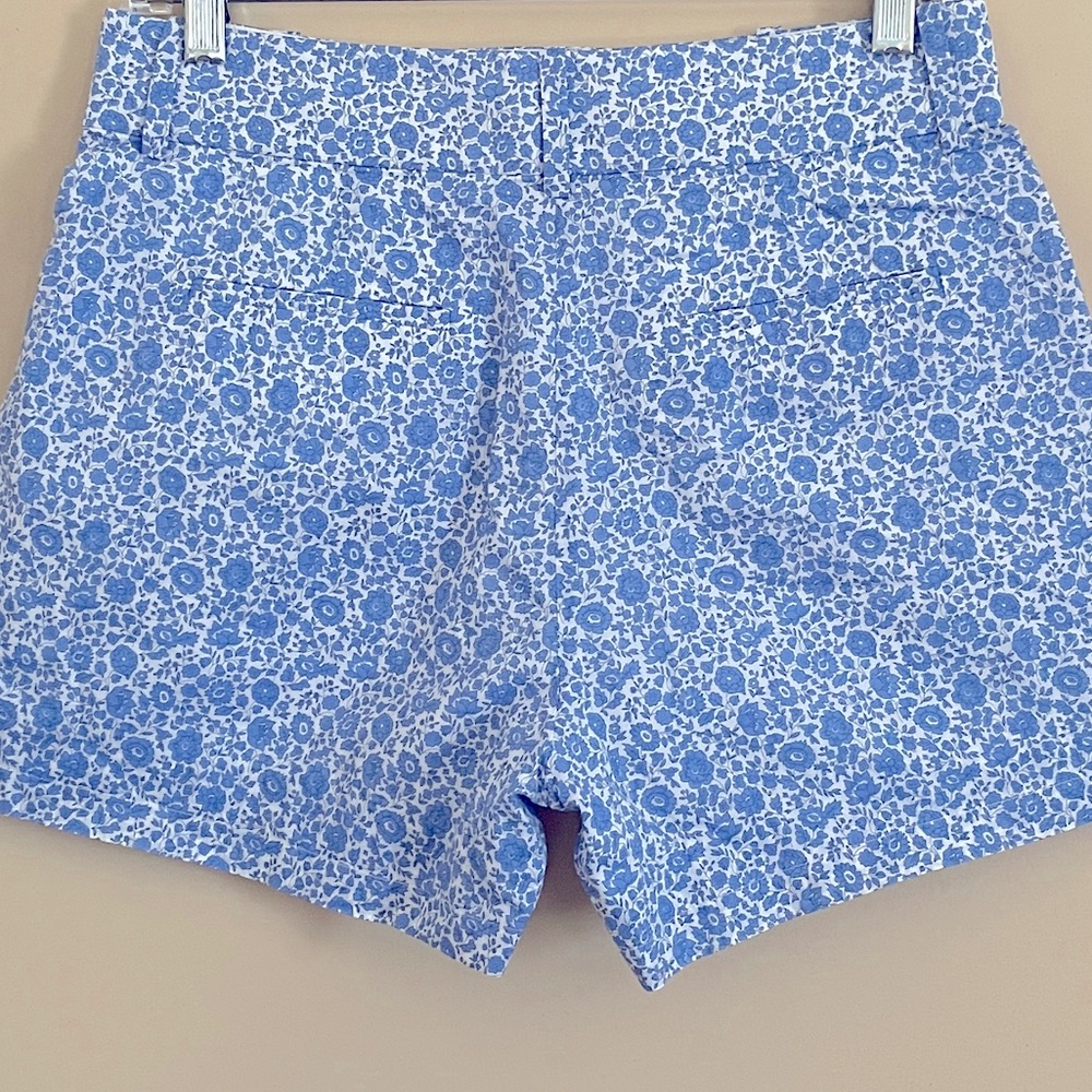 J. Crew Liberty Fabric Floral Shorts Size 0 Summer Beach Vacation - Picture 7 of 12
